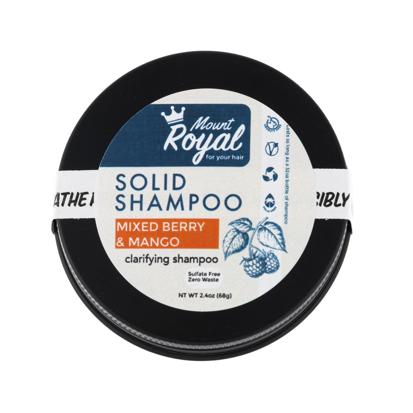 Mixed Berry & Mango- Clarifying Shampoo Bar | Amazing Pinatas