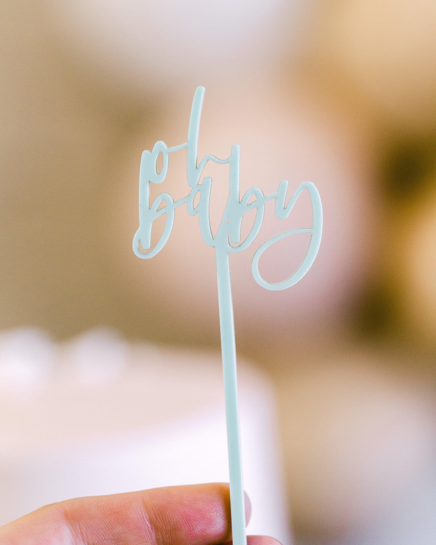 Oh Baby Drink Stirrer, Pack of 12 | Amazing Pinatas