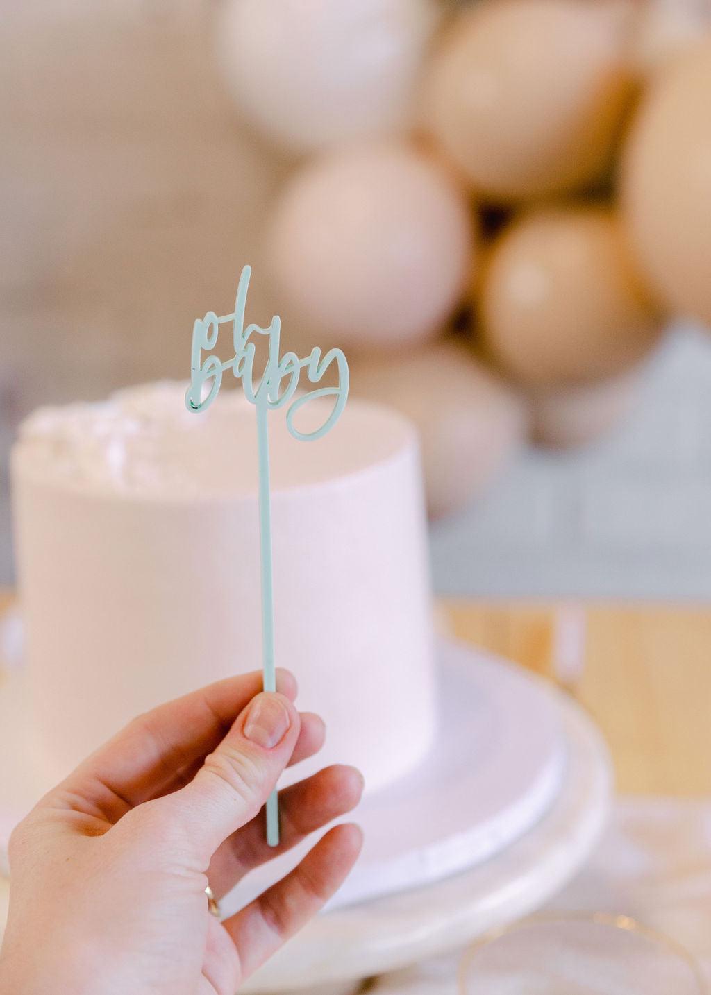 Oh Baby Drink Stirrer, Pack of 12 | Amazing Pinatas