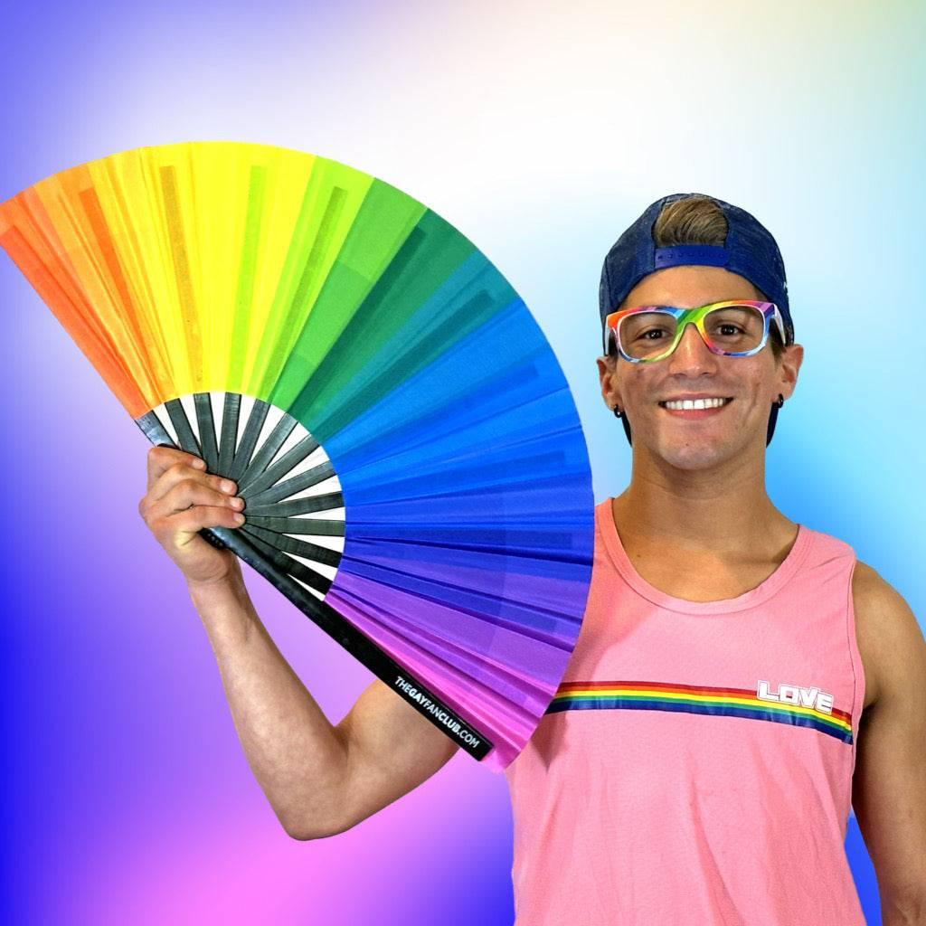 Over The Rainbow Fan (UV) | Amazing Pinatas