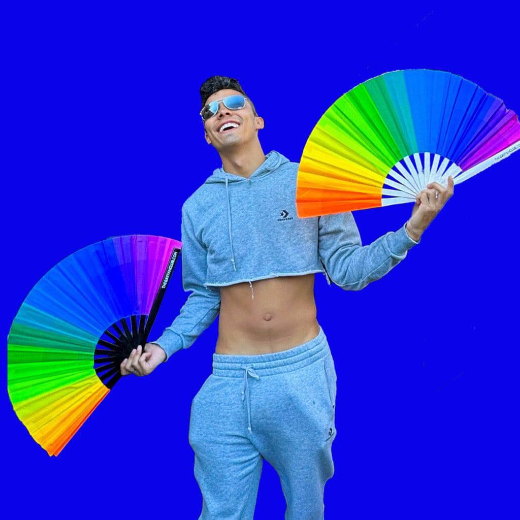 Over The Rainbow Fan (UV) | Amazing Pinatas