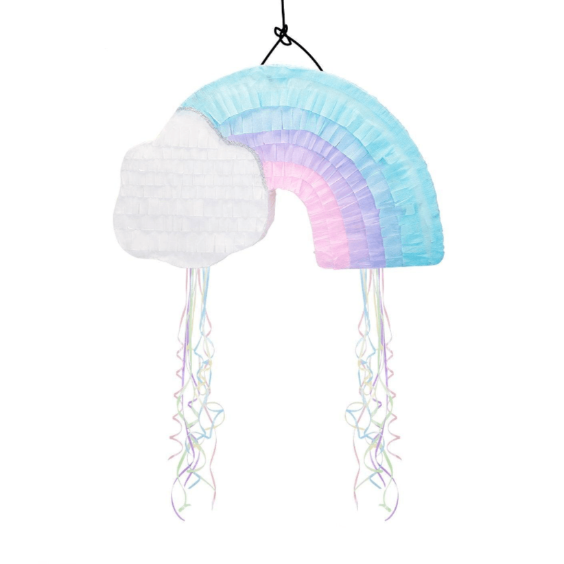 Pastel Rainbow Cloud Pinata | Amazing Pinatas