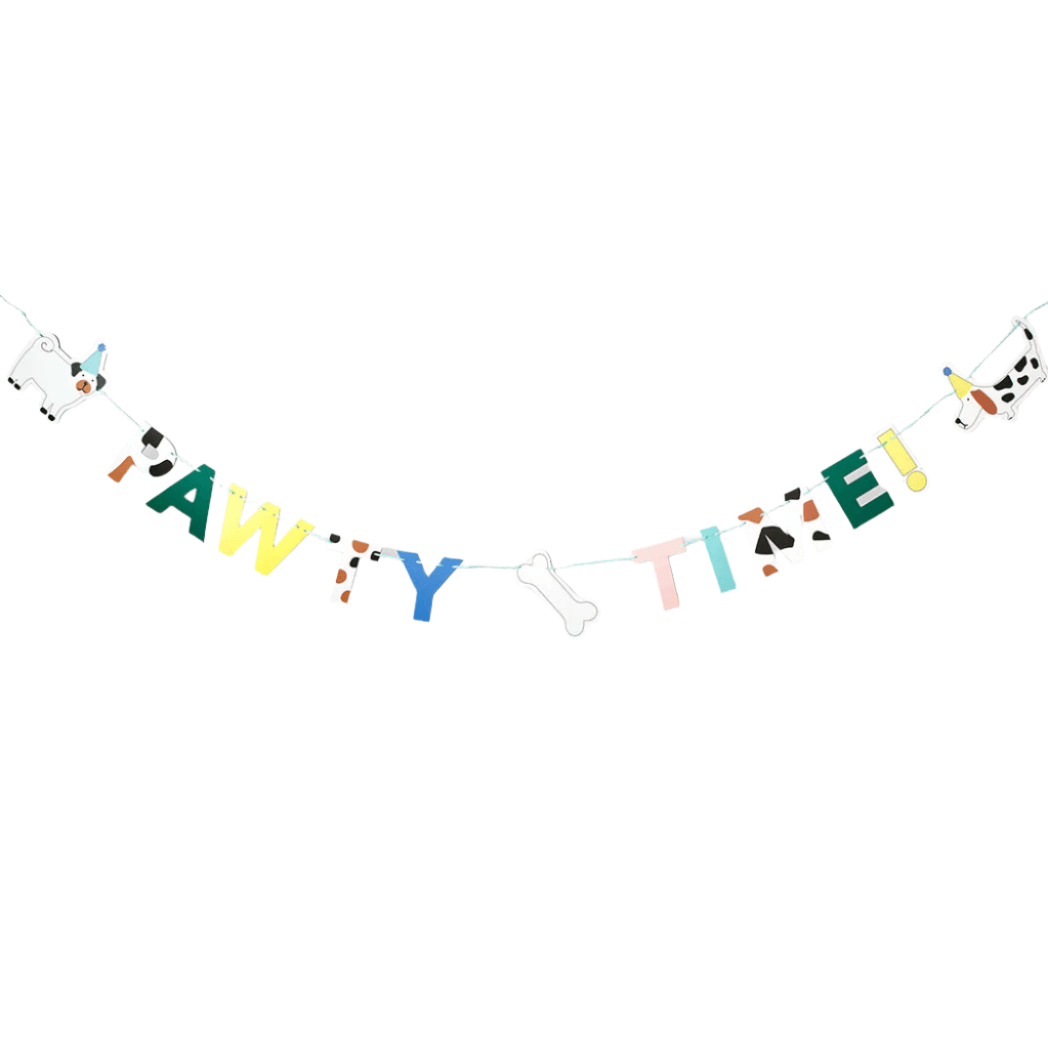 Pawty Time Banner | Amazing Pinatas