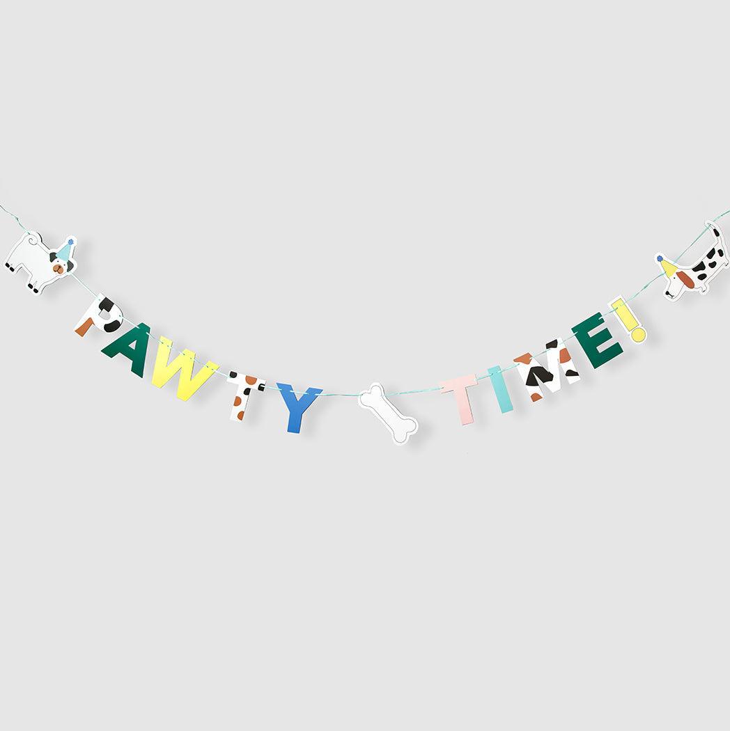 Pawty Time Banner | Amazing Pinatas