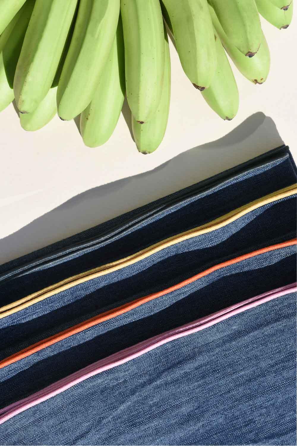 Rainbow Denim Napkins | Set of 4 | Amazing Pinatas