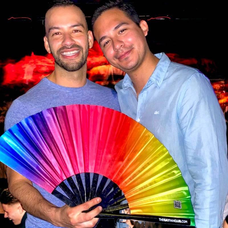 Rainbow Rave Fan (UV) | Amazing Pinatas