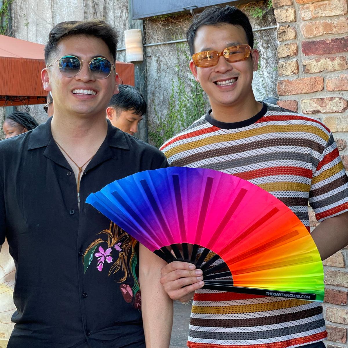 Rainbow Rave Fan (UV) | Amazing Pinatas