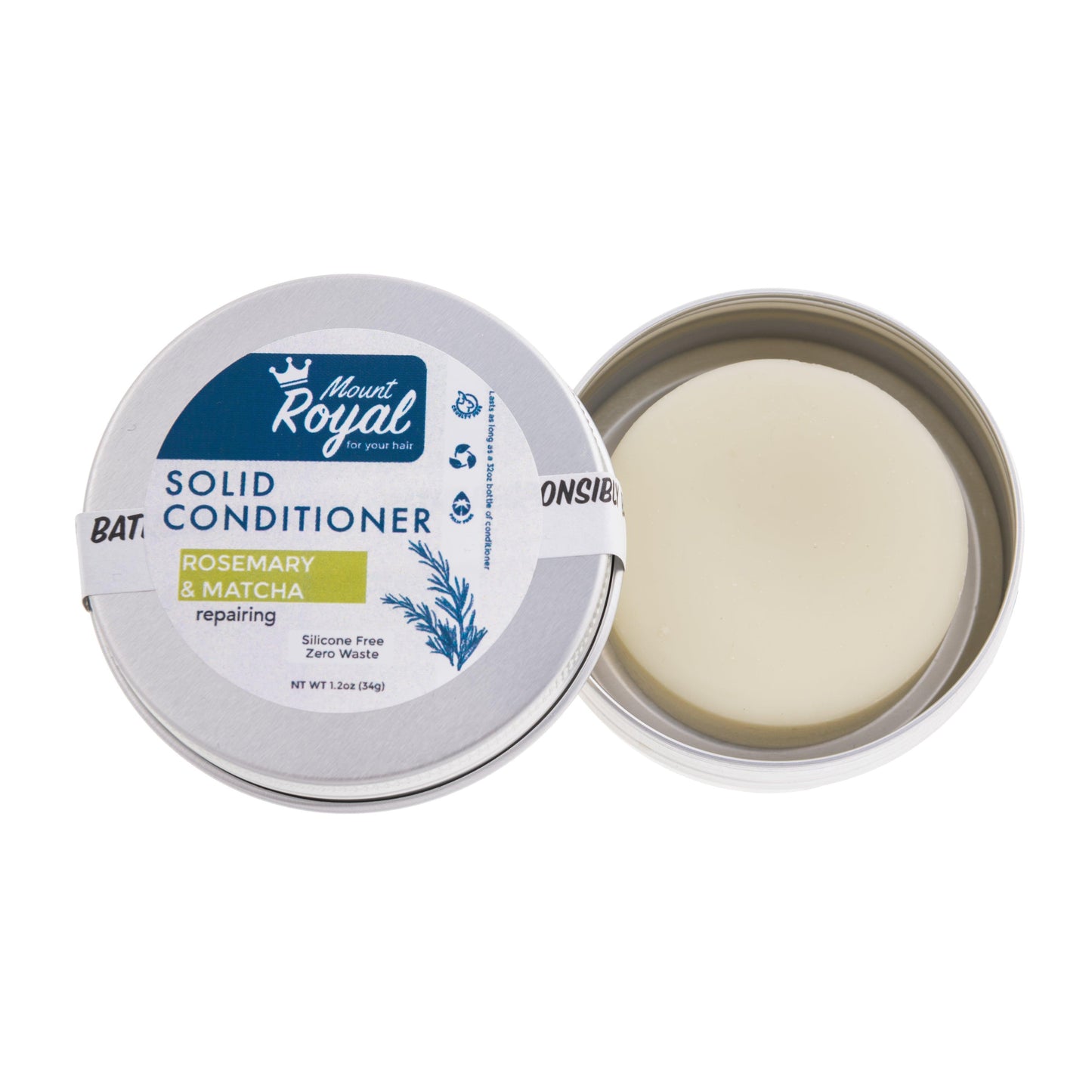 Rosemary & Matcha- Repairing Conditioner Bar | Amazing Pinatas