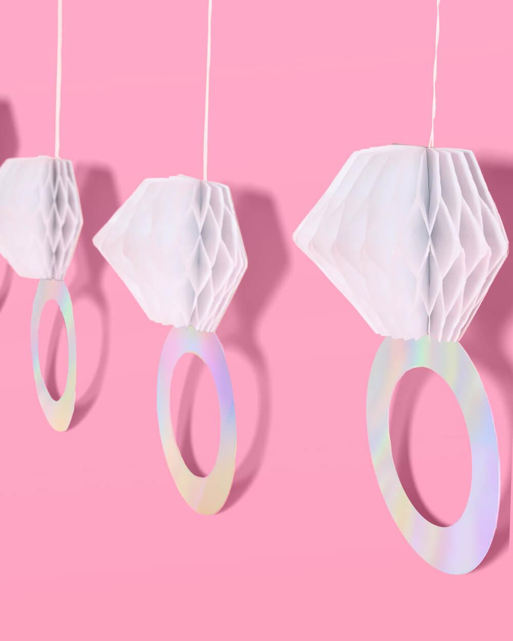 5 Karat Banner - 3D paper banner