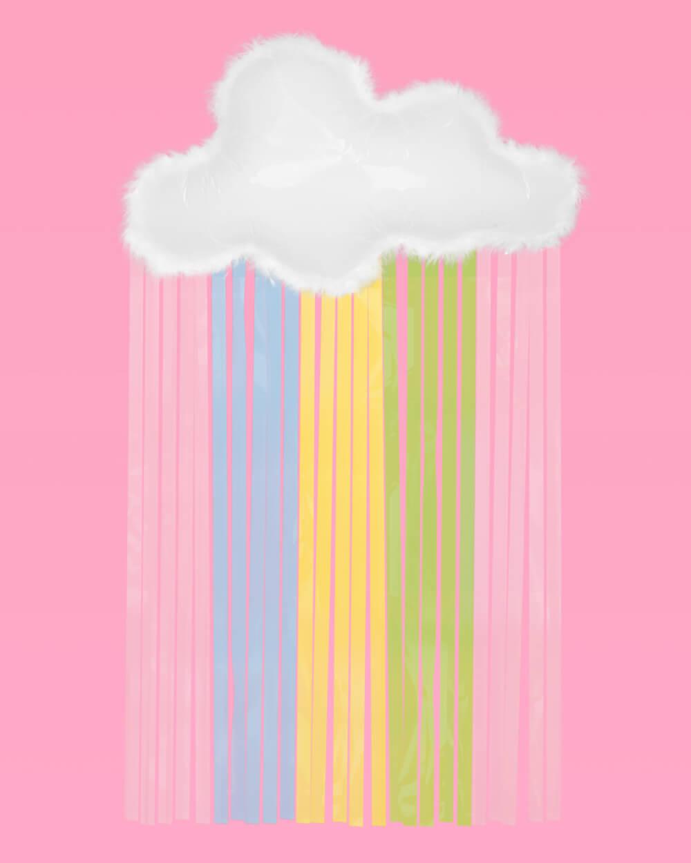 Rainbow Cloud Balloon - 27