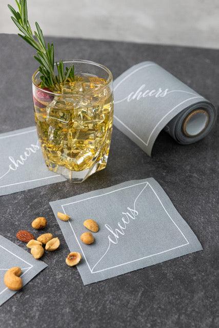 Silver Fox Cocktail Napkins | Amazing Pinatas