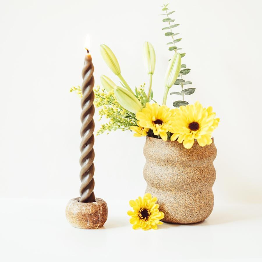 Spiral Taper Beeswax Candles | Amazing Pinatas