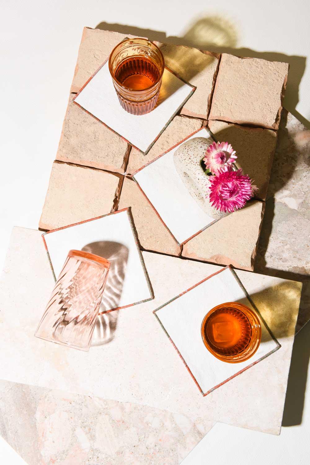 The Santa Fe Cocktail Napkins | Set of 4 | Amazing Pinatas