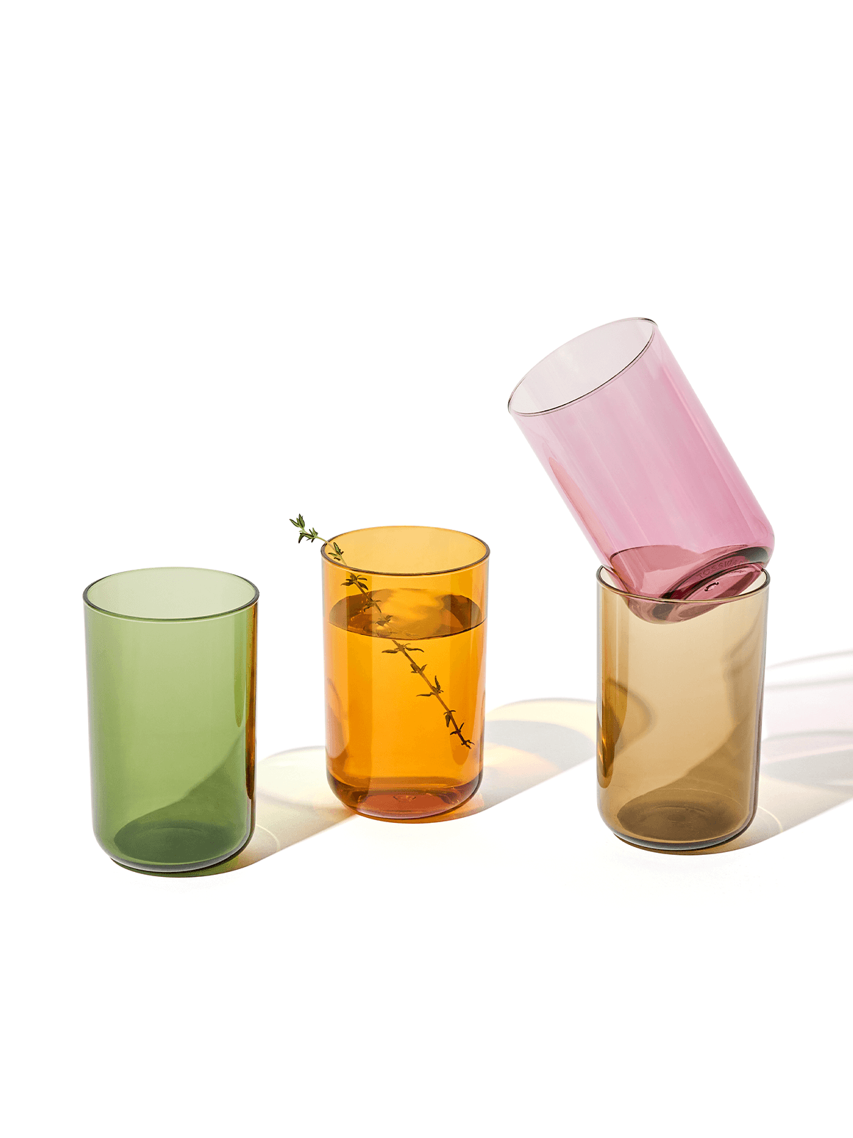 Tumbler Tritan™ RESERVE Copolyester Glasses Set 10oz | Mixed Color Set | Amazing Pinatas