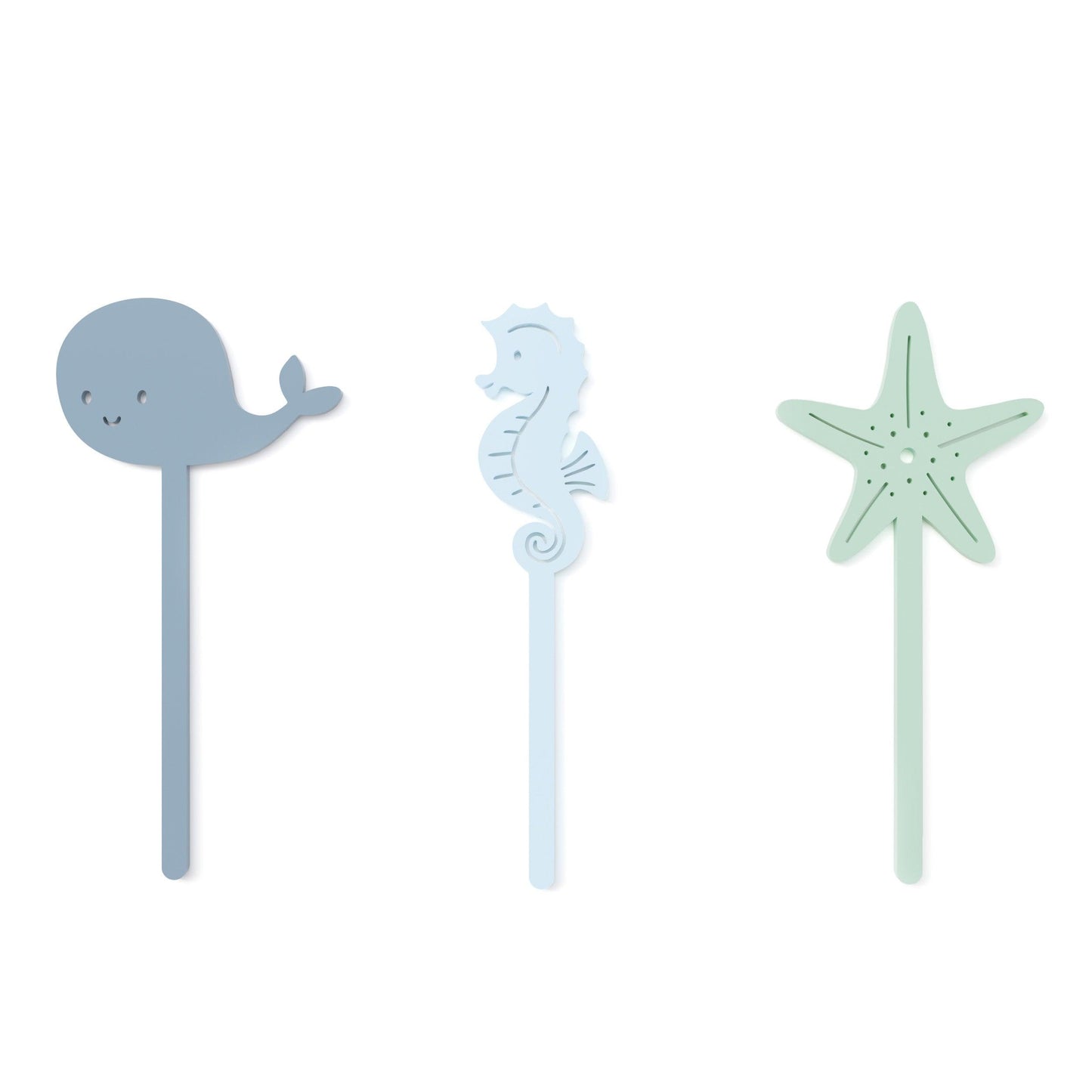 Under the Sea Acrylic Cupcake Toppers, Pack of 12 | Amazing Pinatas