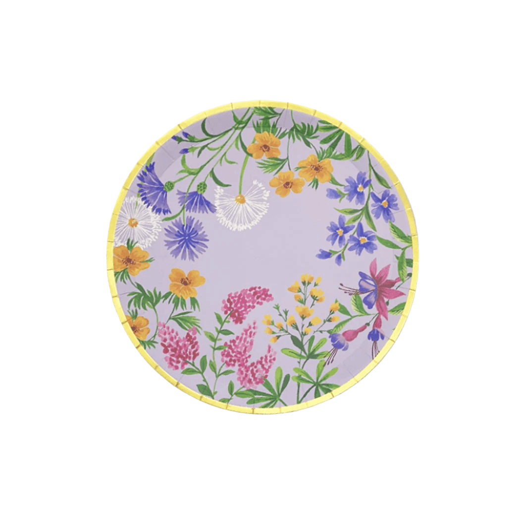 Wildflowers Large Plates (10 per pack) | Amazing Pinatas