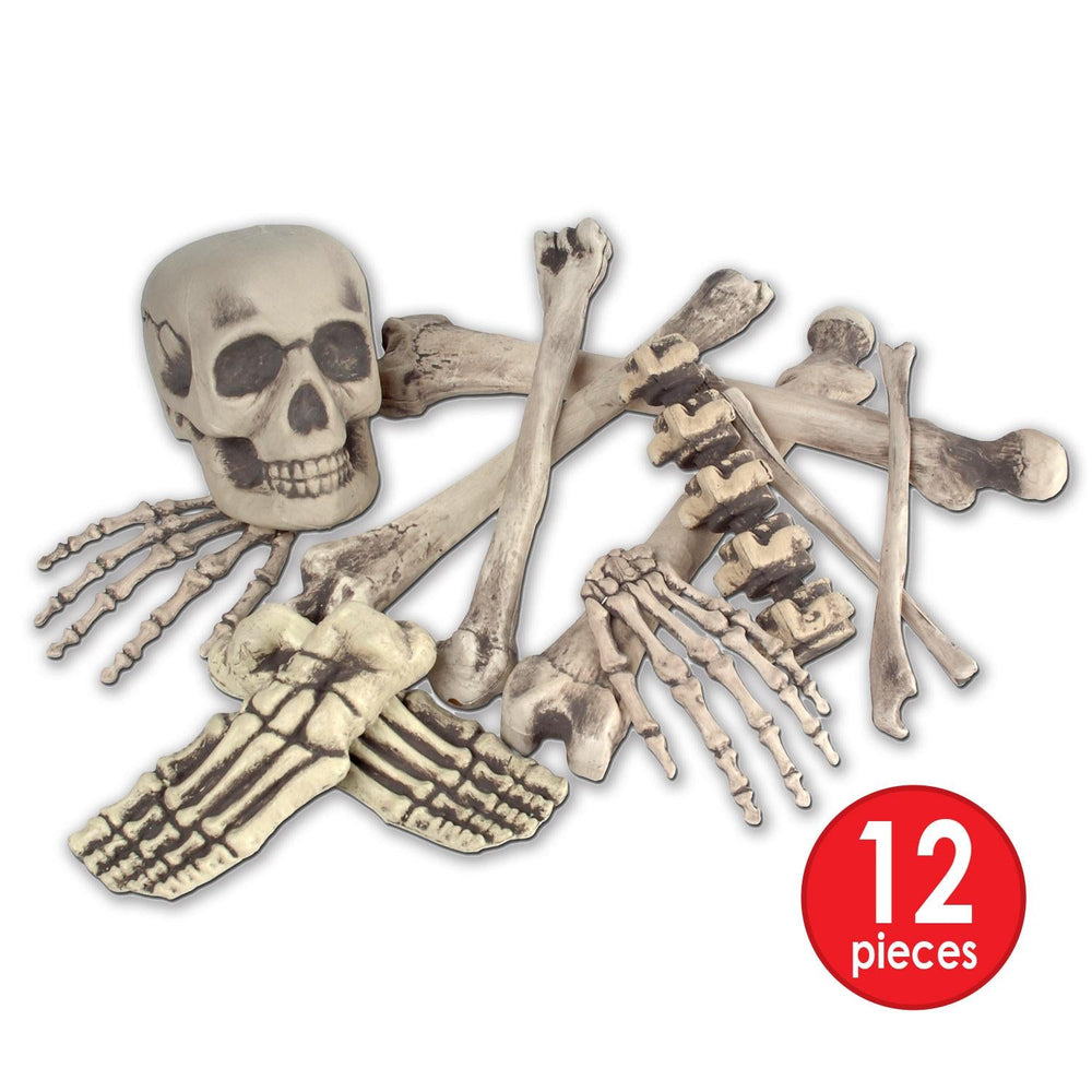 
                  
                    12 Piece Halloween Bag 'O Bones | Amazing Pinatas 
                  
                