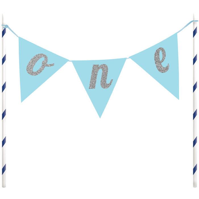 1st Birthday Boy Cake Banner | Amazing Pinatas 