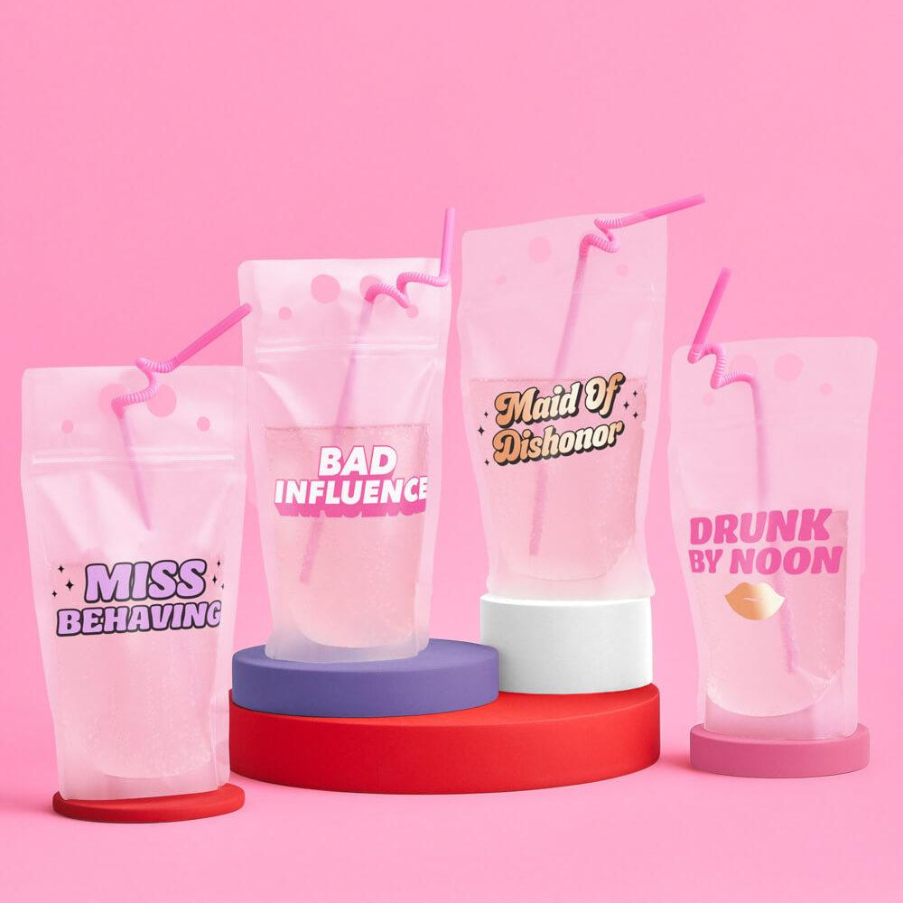 Guess Who Sippers - 16 drink pouches