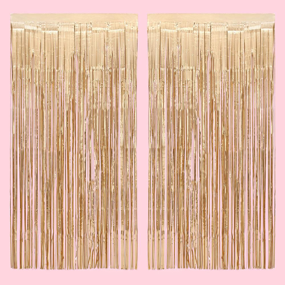 
                  
                    Golden Curtain - matte gold foil curtain
                  
                