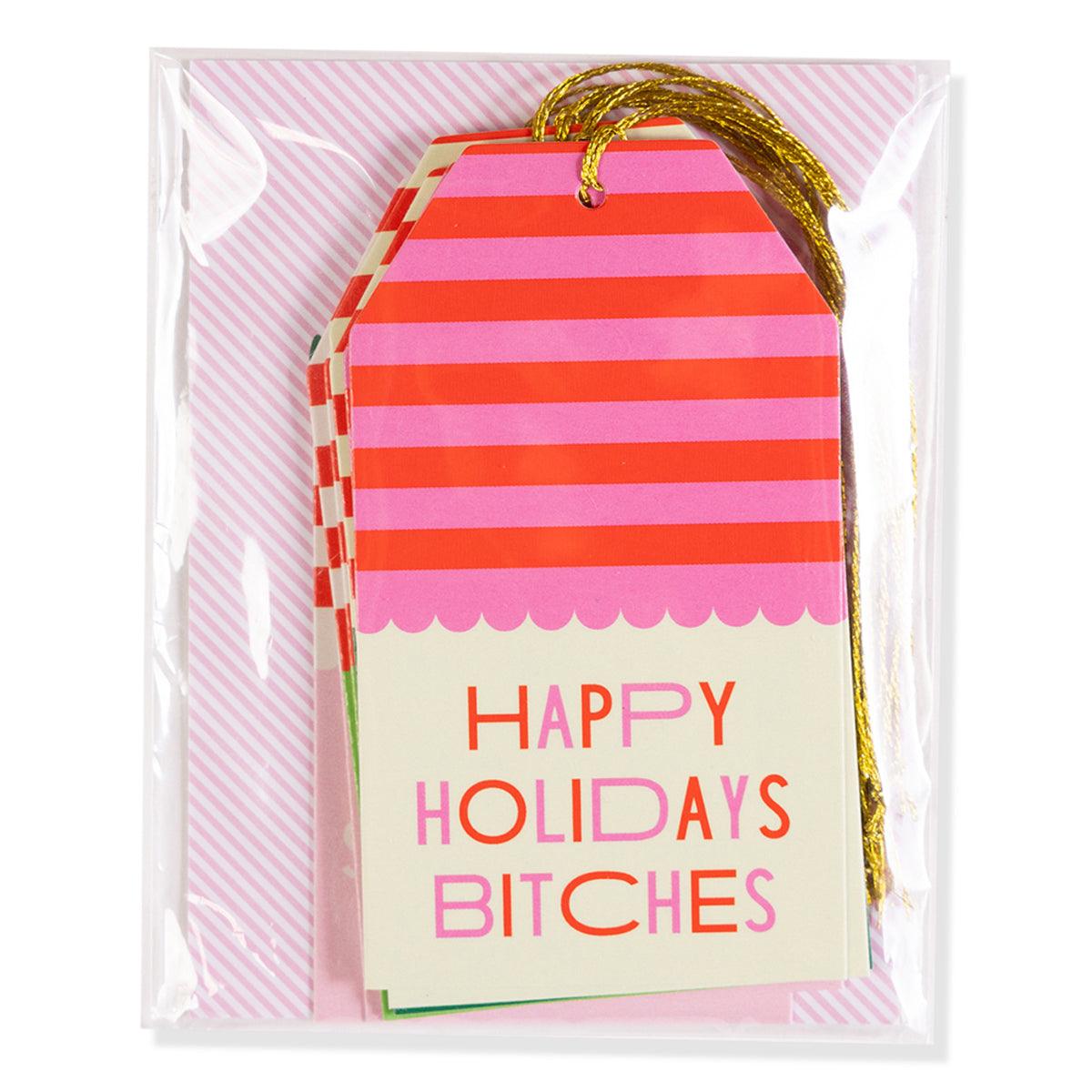 Gift Tag S/8 - Scallop Stripe