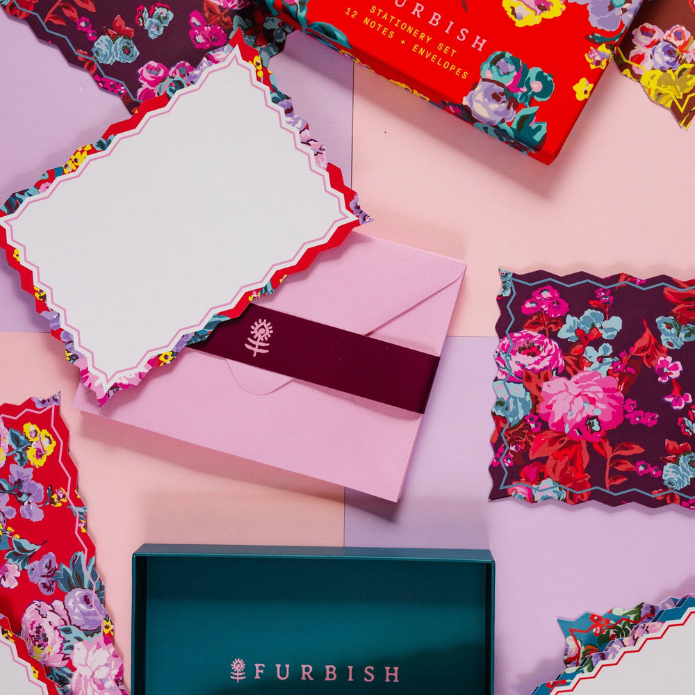 Stationery S/12 - Bold Floral