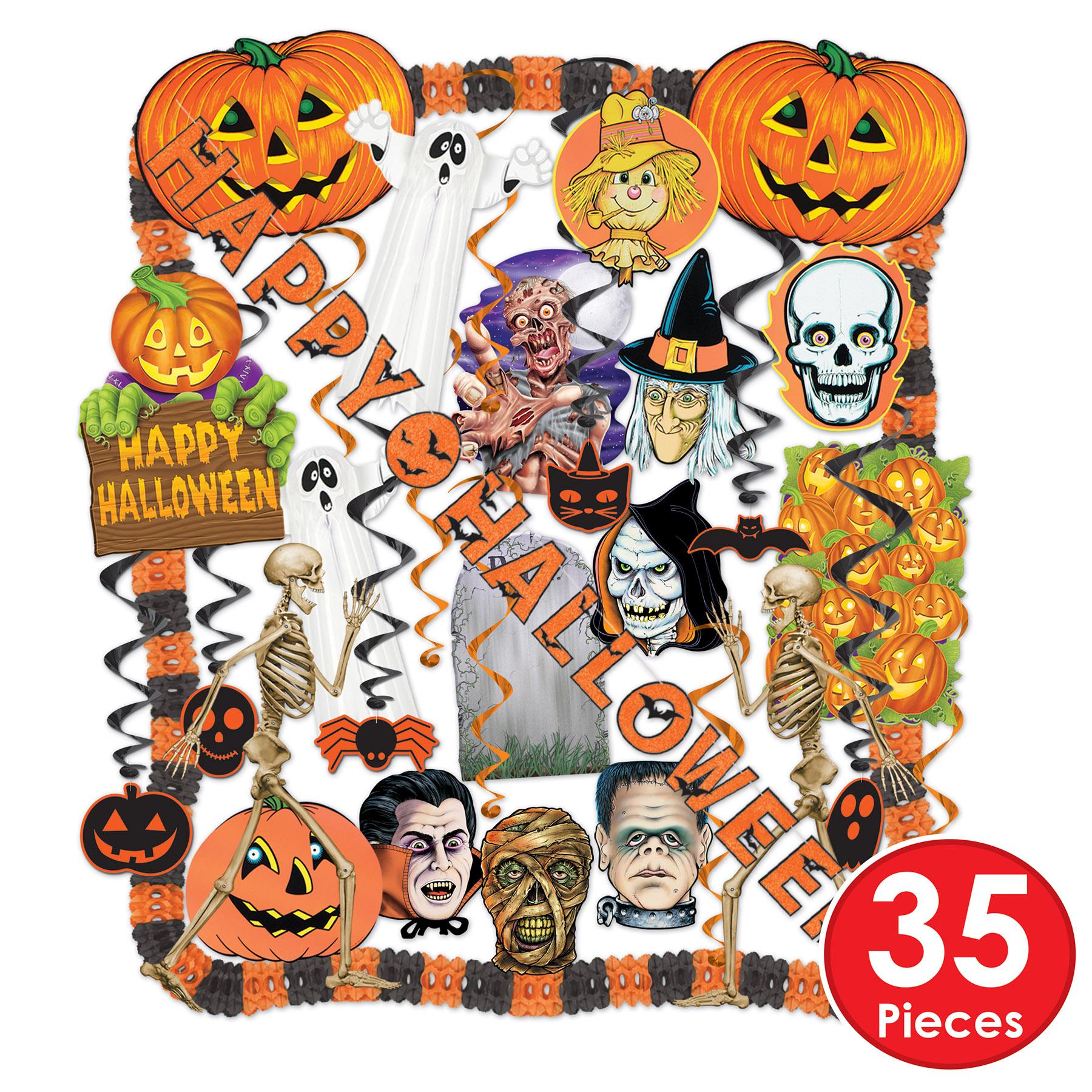 26 Piece Halloween Decorating Kit | Amazing Pinatas 