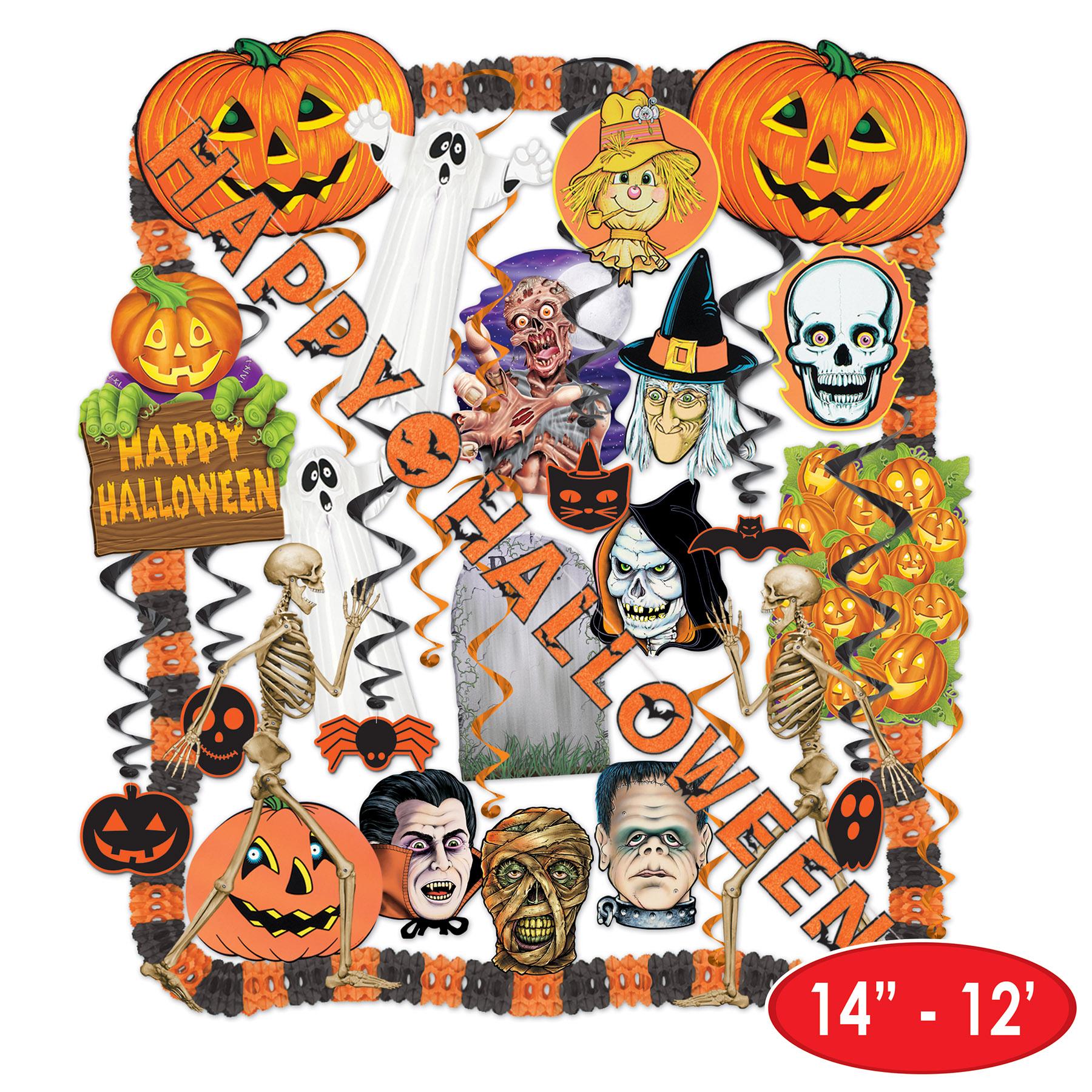 26 Piece Halloween Decorating Kit | Amazing Pinatas 