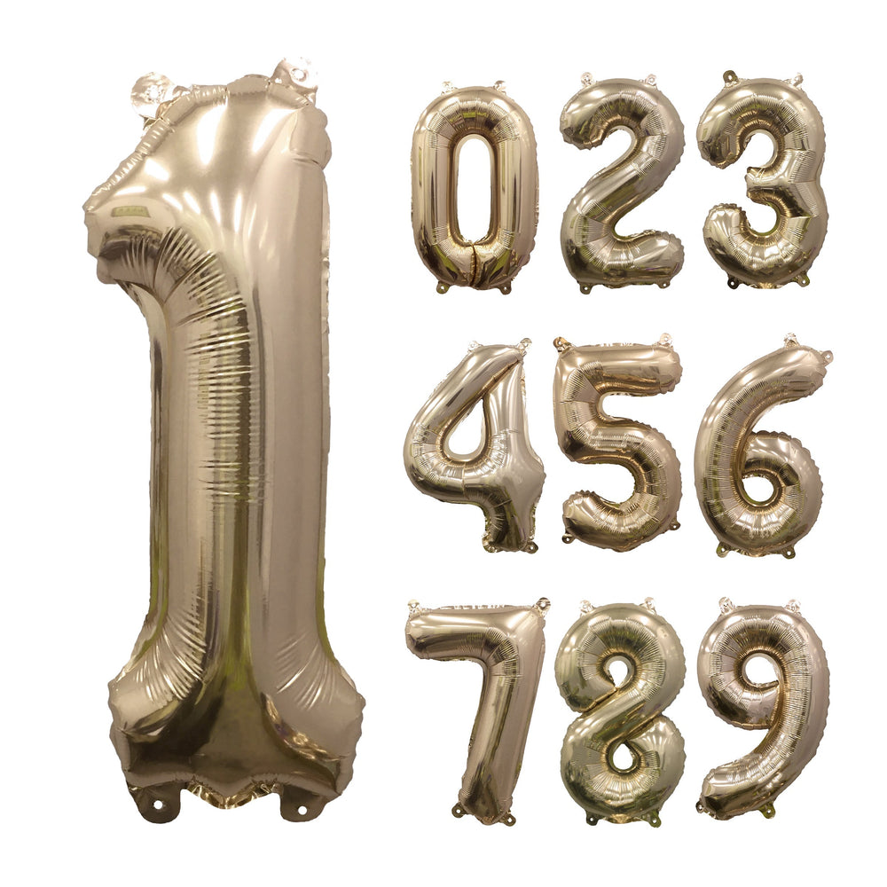 
                  
                    32" Ellie's Chrome Gold Mylar Number Balloons (1 Count) | Amazing Pinatas 
                  
                