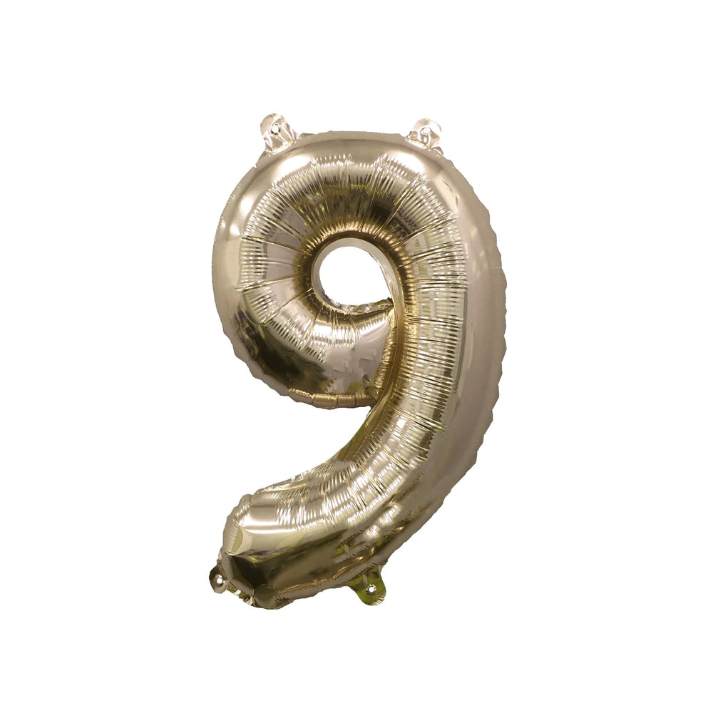 
                  
                    32" Ellie's Chrome Gold Mylar Number Balloons (1 Count) | Amazing Pinatas 
                  
                