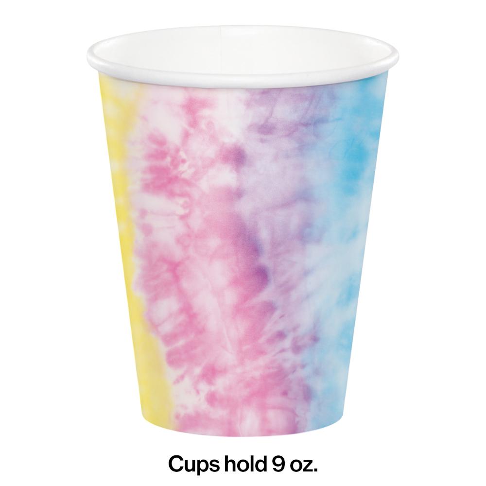 Tie Dye Party Hot/Cold Cup 9Oz. (8/Pkg)