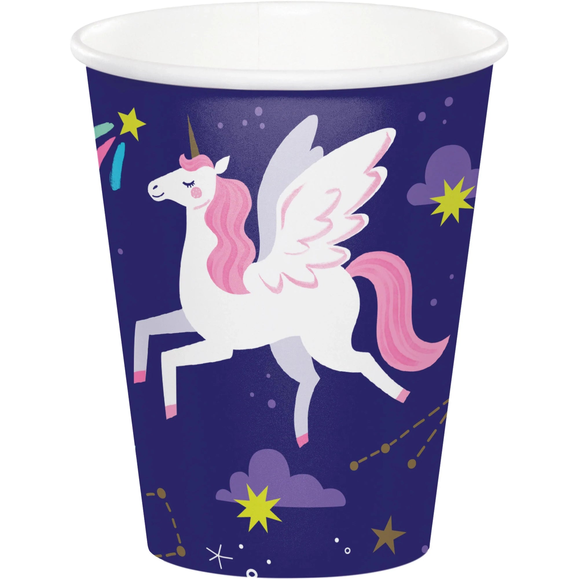 Unicorn Galaxy Hot/Cold Cup 9oz. (8/Pkg)