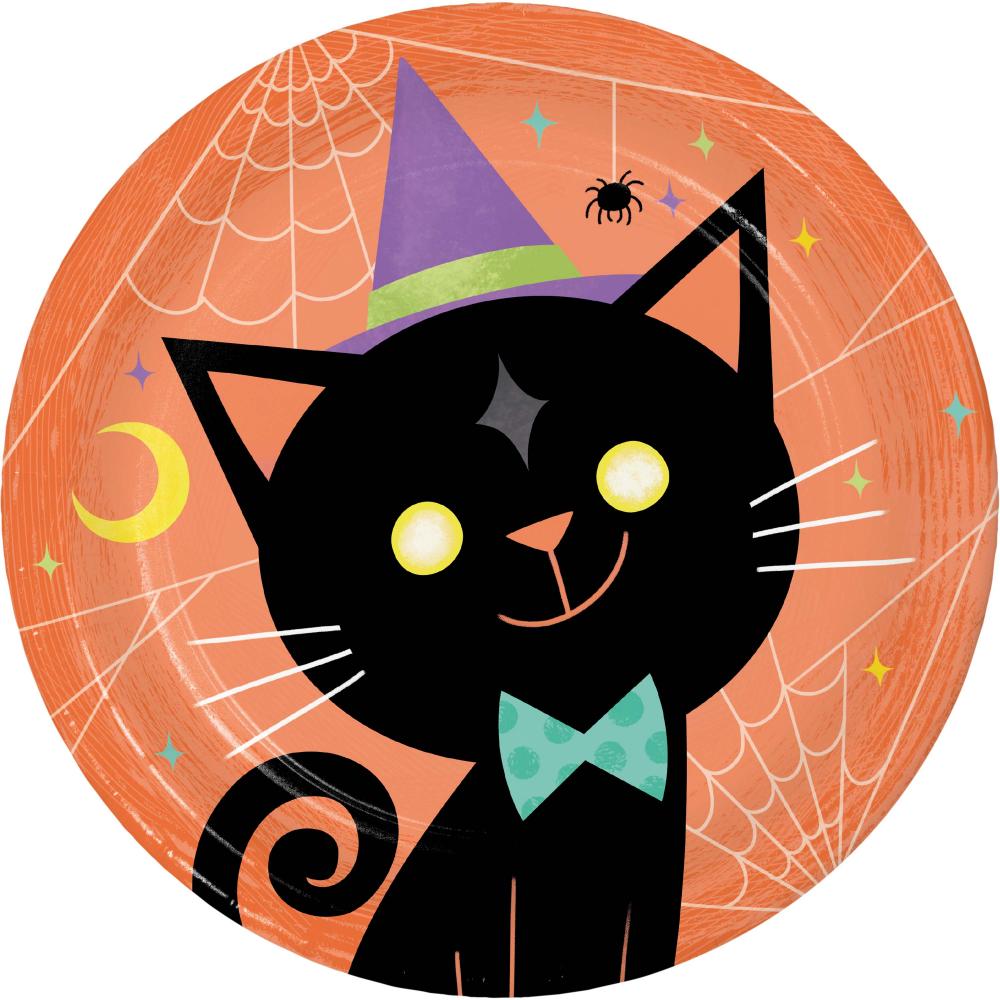 Fa-Boo-Lous Halloween Luncheon Plate (8 per Pkg)