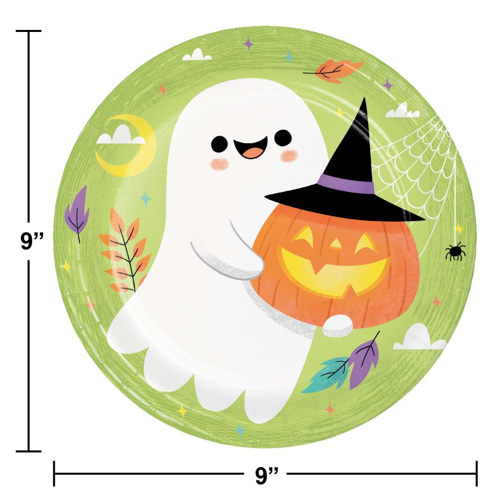 Fa-Boo-Lous Halloween Dinner Plate (8 per Pkg)