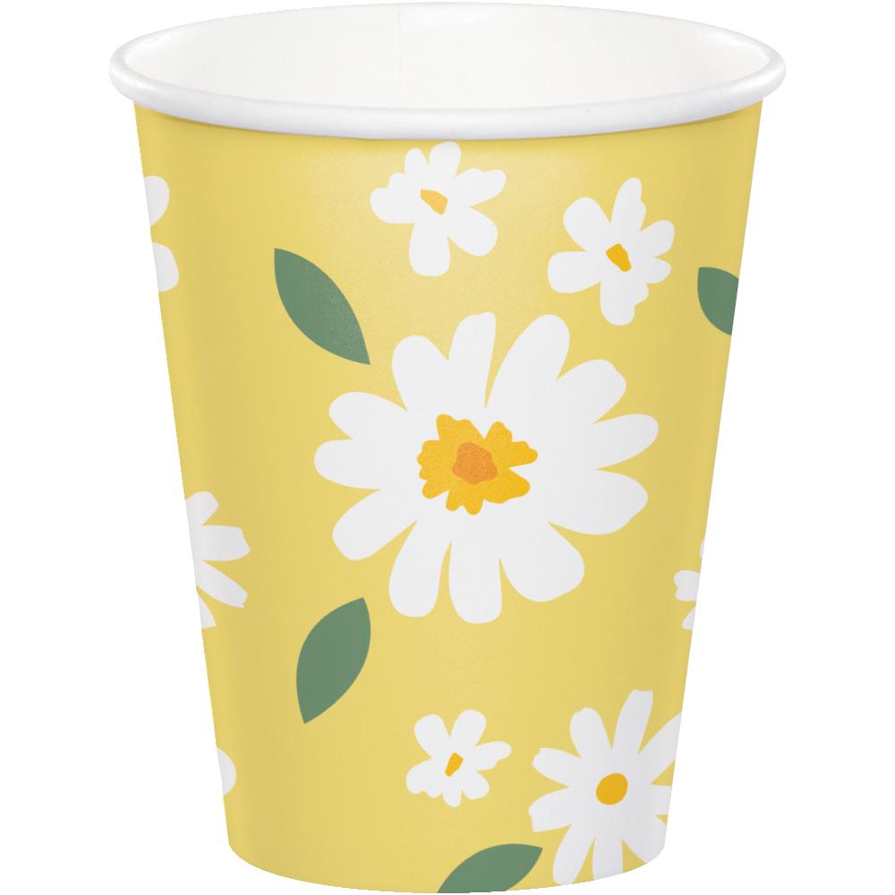 Sweet Daisy Hot/Cold Cup 9oz. (8 per Pkg)