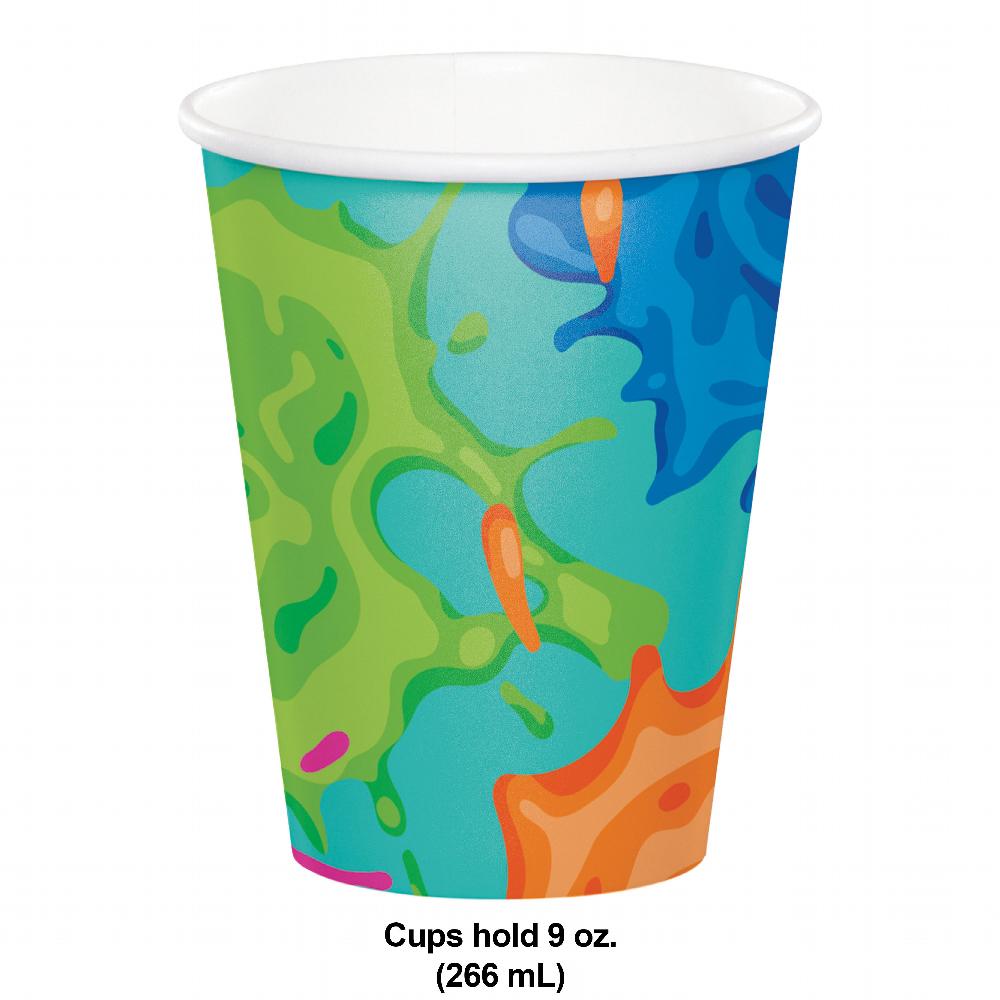 Splatter Hot/Cold Cup 9oz. (8 per Pkg)