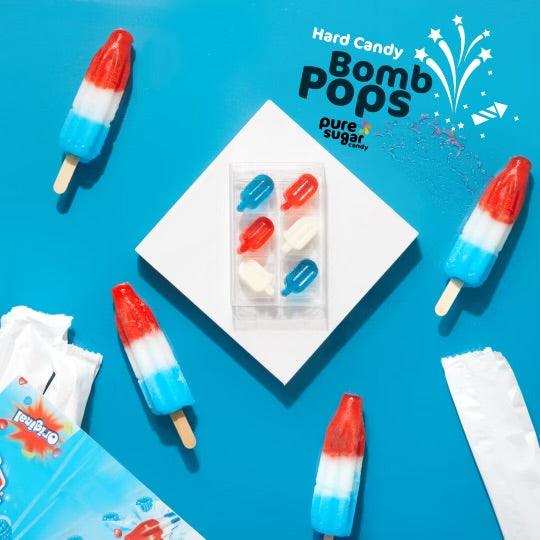 Hard Candies - "Bomb Pop" Popsicles