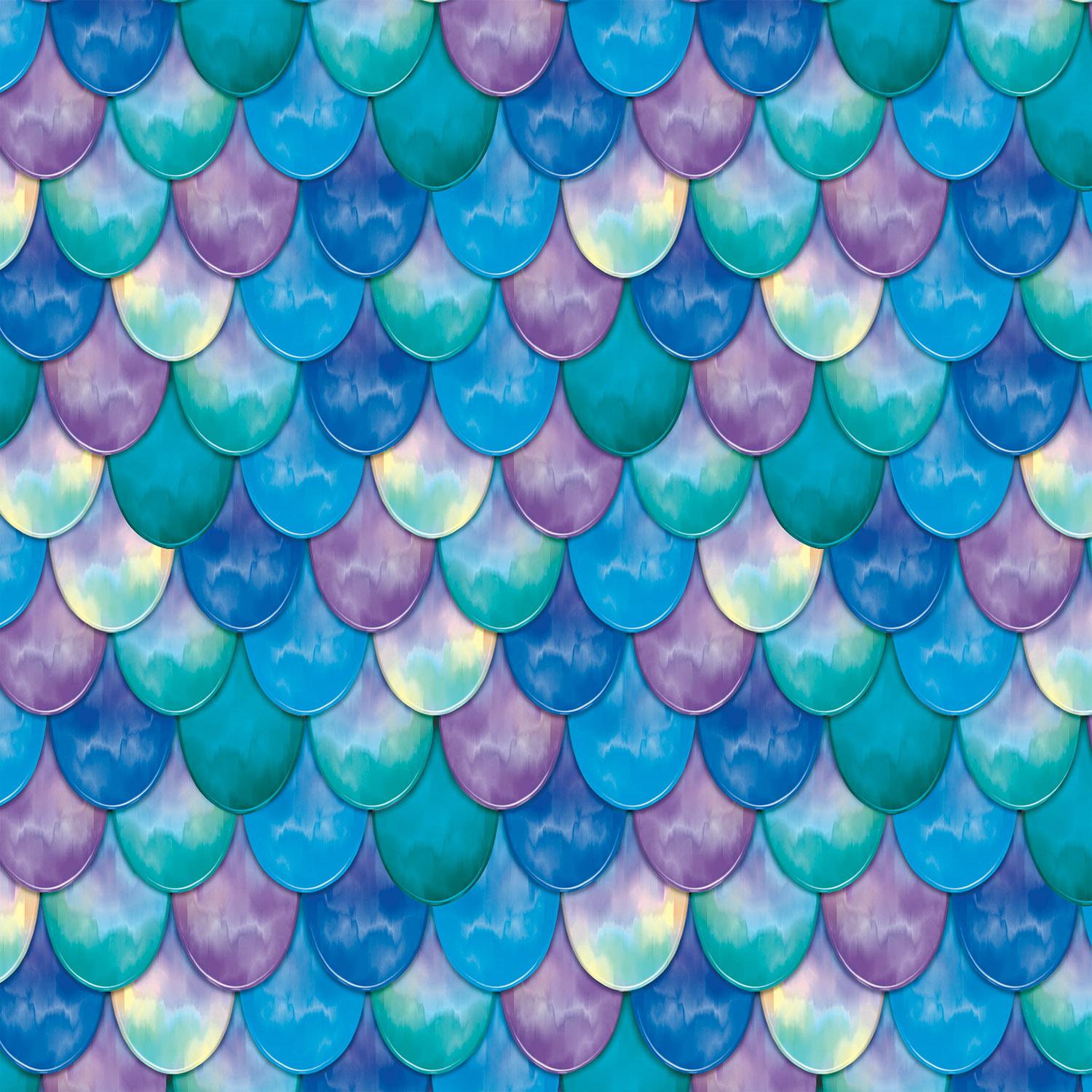 Mermaid Scales Party Tablecover