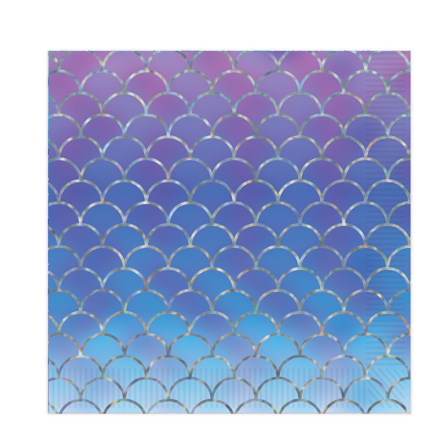 Mermaid Scales Party Luncheon Napkins (16 per Package)