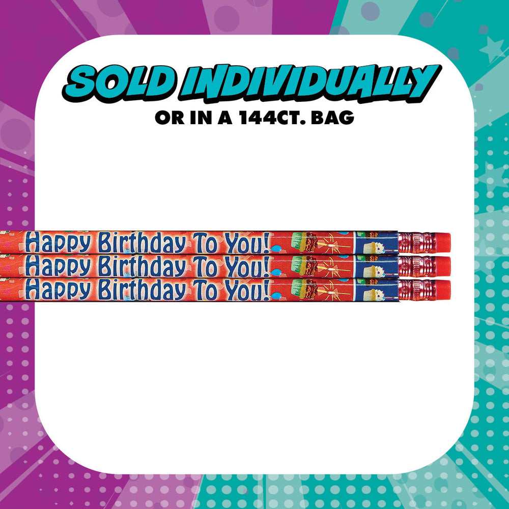 Happy Birthday Pencils