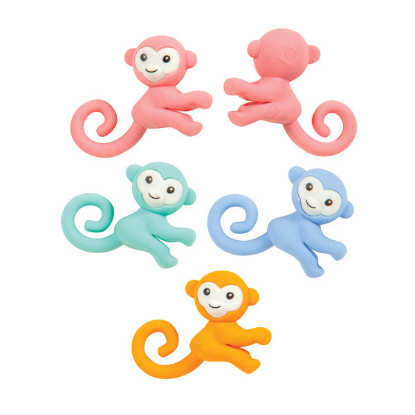 
                  
                    Monkey Eraser Pencil Topper
                  
                