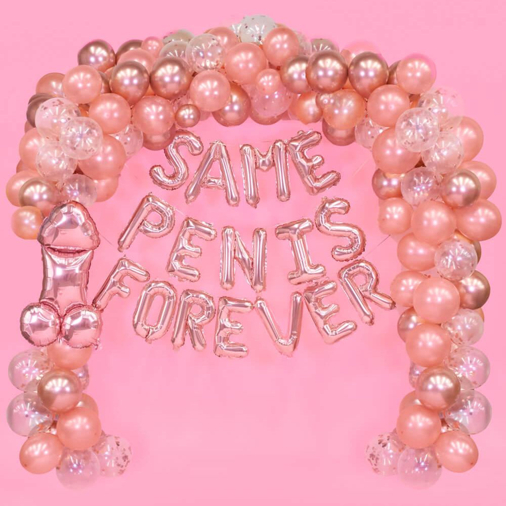 Same Penis Forever Kit - 150 pc balloon arch