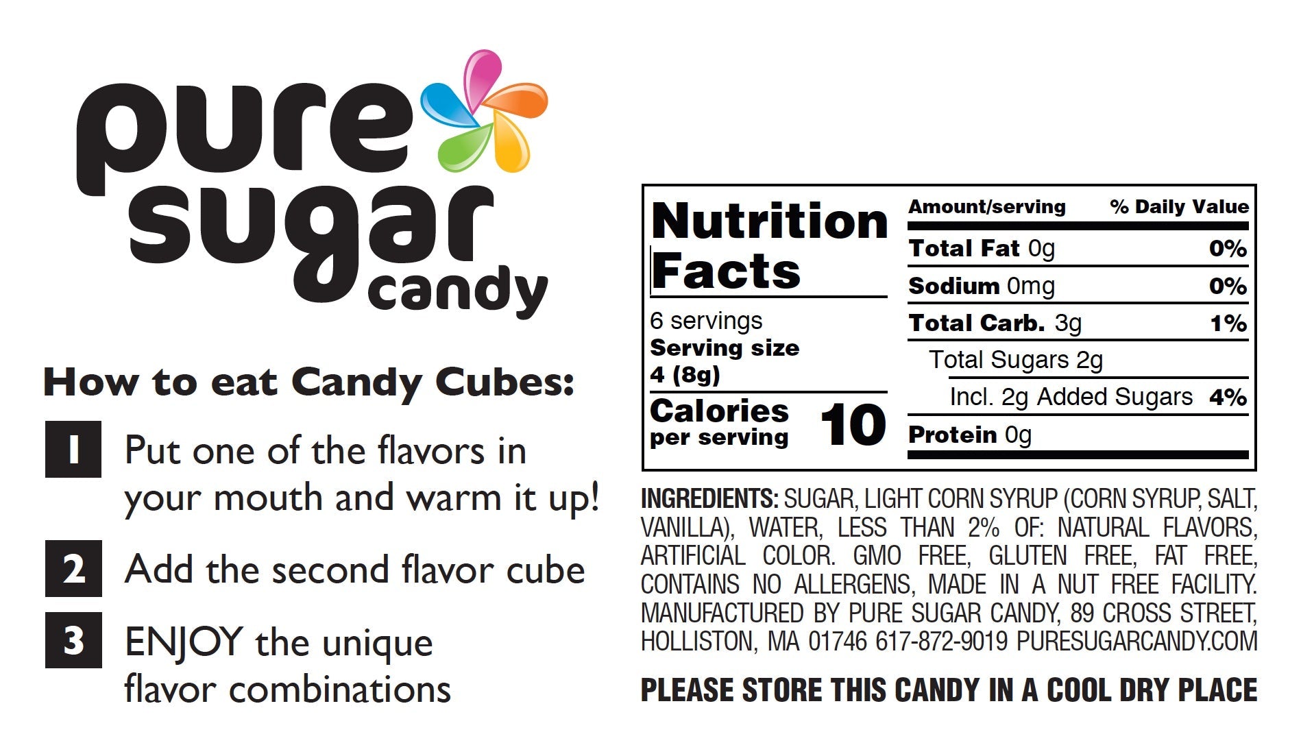 Candy Cubes | Strawberry