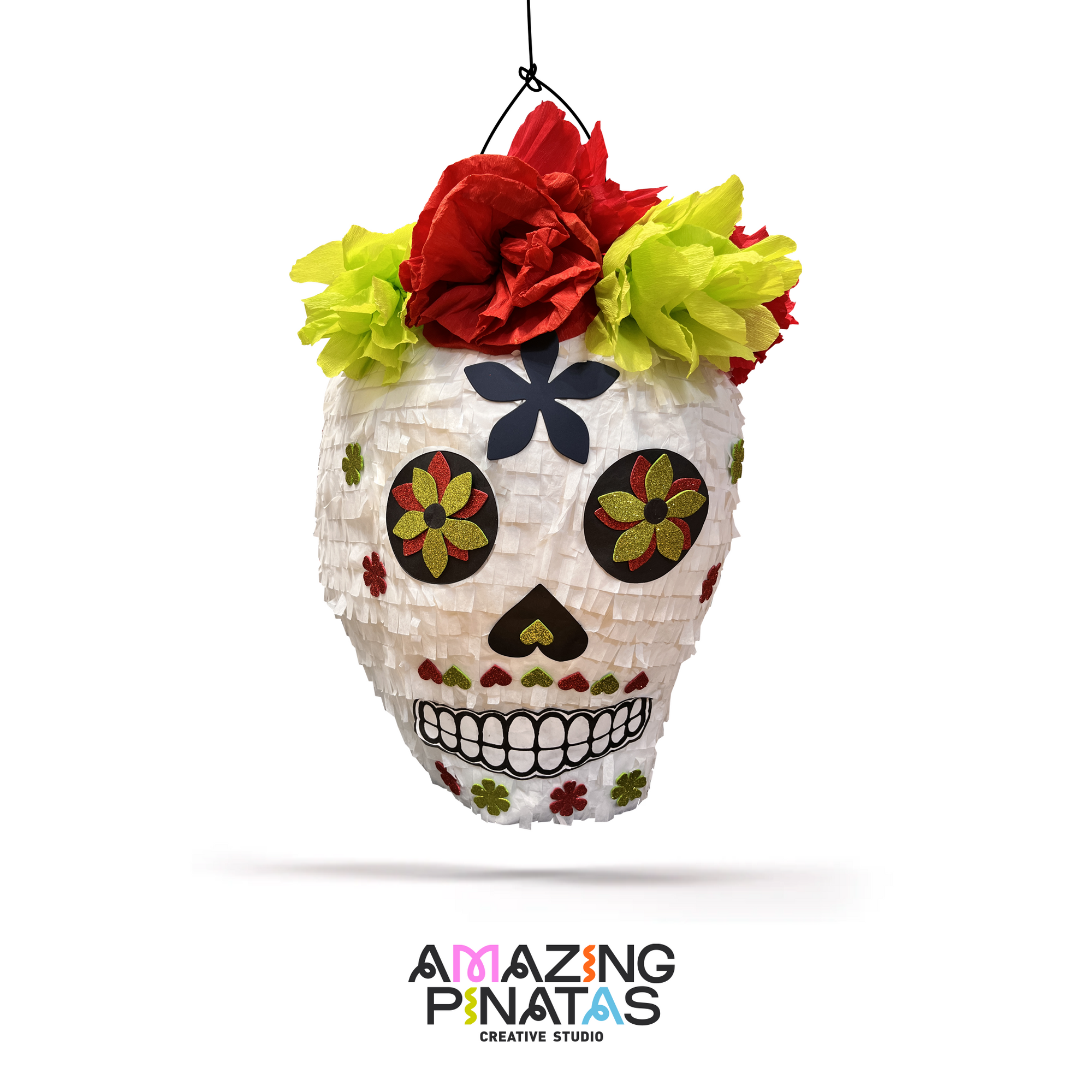 Day of the Dead Skull Pinata 