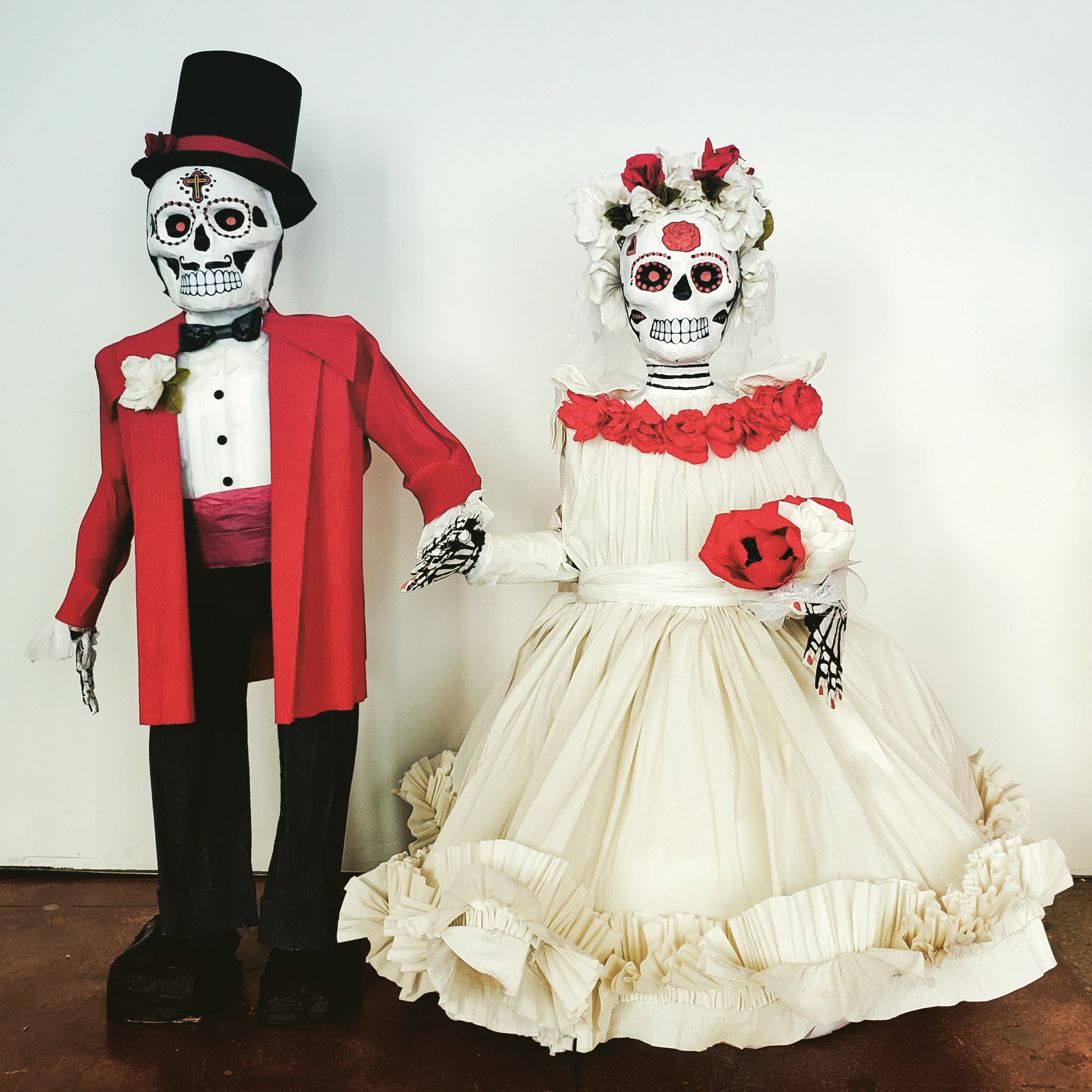 Custom Day of The Dead Bride & Groom Piñatas by Amazing Pinatas