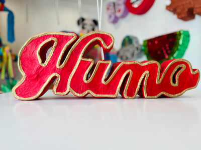 Custom Humo Brand Logo Piñata by Amazing Pinatas