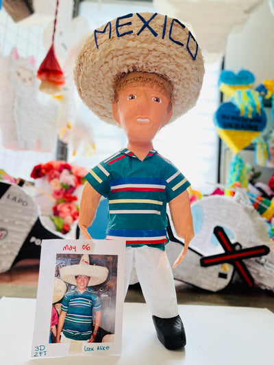 Custom Lookalike Human Piñata by Amazing Pinatas