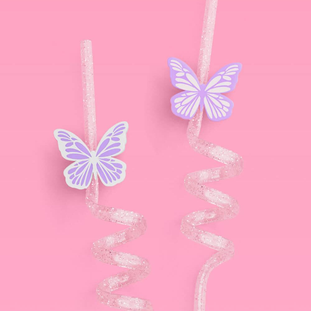 
                  
                    Butterfly Straws - 16 reusable straws
                  
                