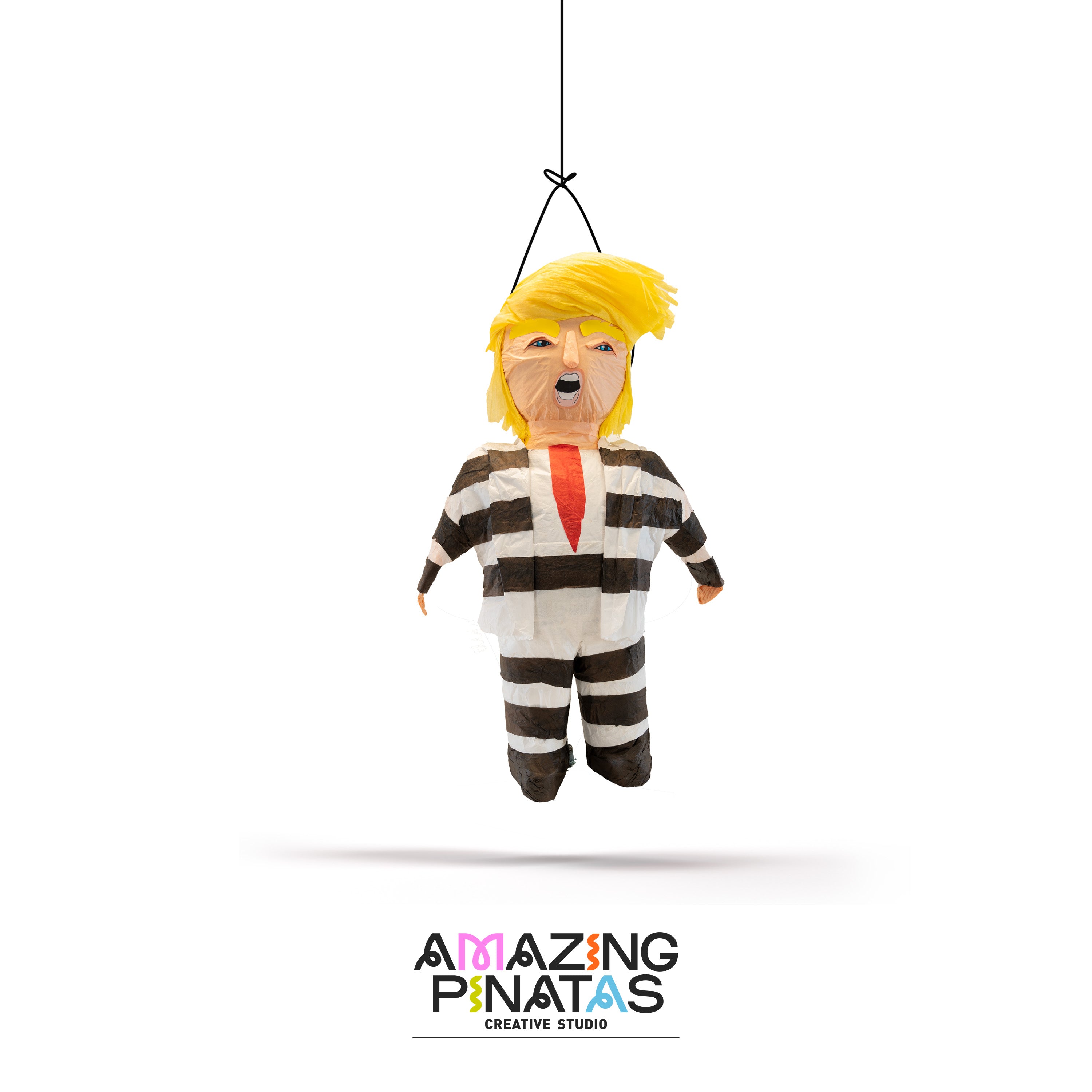 Trump With Jail Suit Pinata - Amazing Pinatas 