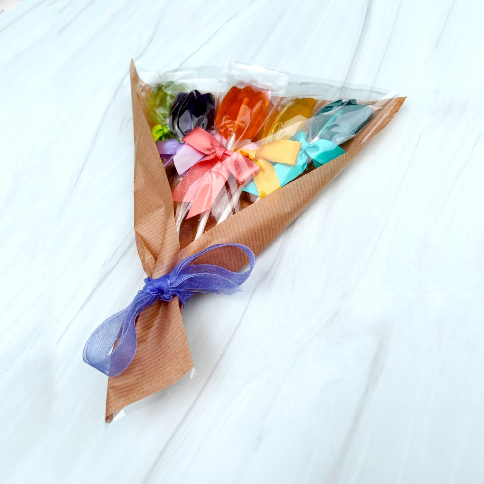 Tulip Lollipop Candy Bouquet